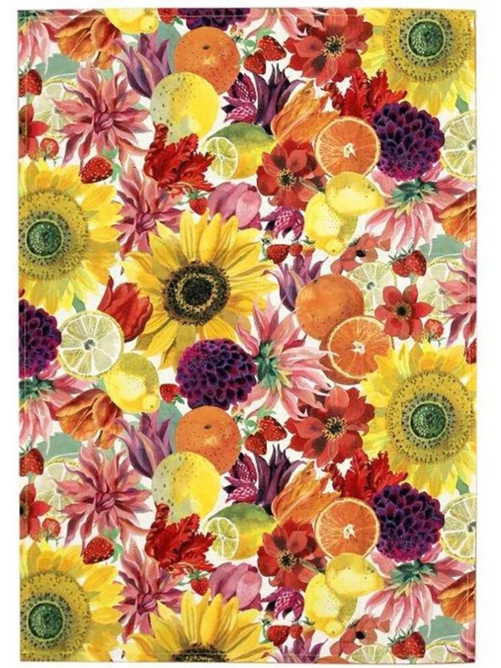 Emma Bridgewater Fruit
& Flowers Cotton Tea
Towel- good used condition